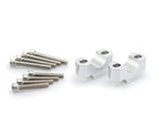 Puig 20mm Handlebar Risers For 29mm Bars For KTM 1290 Super Adventure R 2021-2024 - Silver