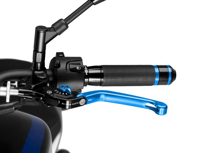Puig Folding V3 Clutch Lever For Ducati 1098 2007-2008 - Blue With Blue Selector