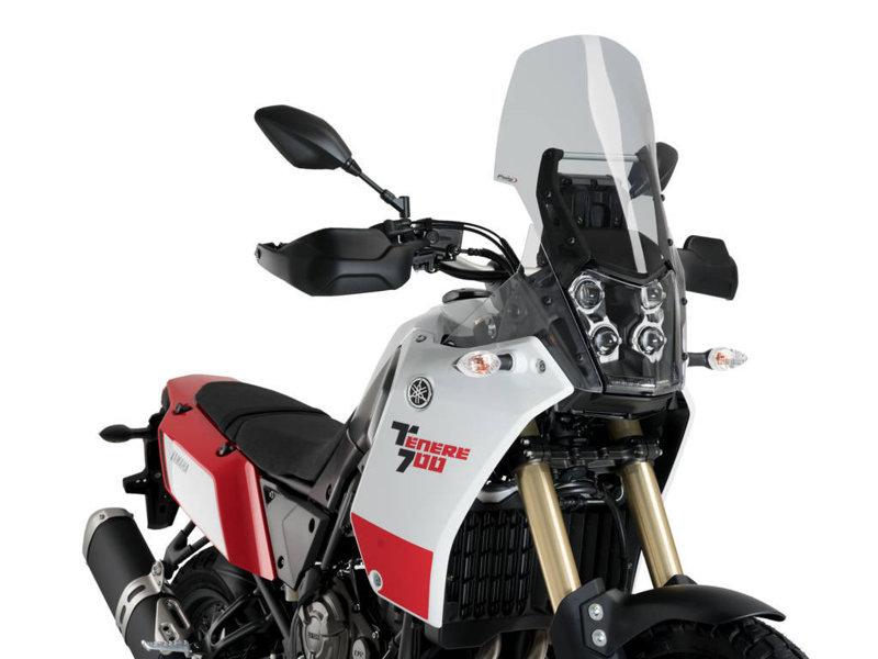Puig Touring Screen For Yamaha Tenere 700 2019-2024 - Light Smoke