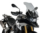 Puig Touring Plus Screen For BMW F750 GS 2018-2024 - Light Smoke
