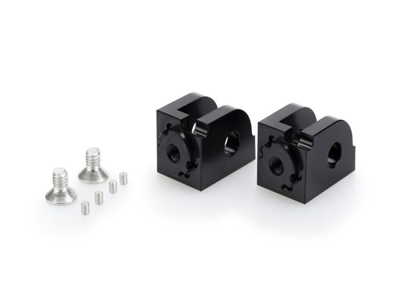 Puig Adjustable Footpeg Adaptors For BMW F900 R 2020-2024 - Black