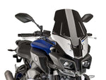 Puig Touring Plus Screen For Yamaha MT-10 2016-2021 - Black