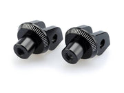 Puig Footpeg Adaptors For Aprilia RS660 2021-2025 - Black