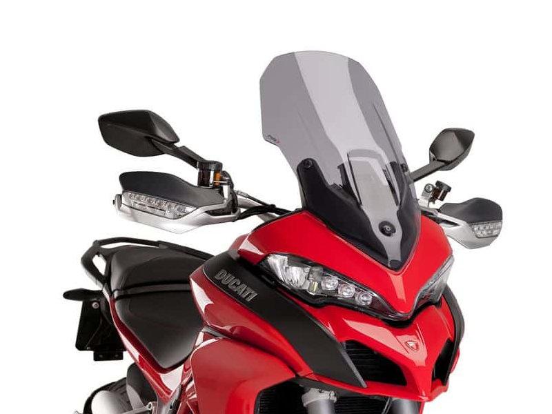 Puig Touring Screen For Ducati Multistrada 1200 2015-2017 - Light Smoke