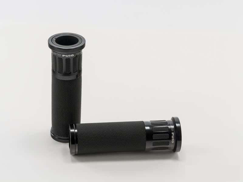 Puig Hi-Tech Racing Hand Grips 123mm For Ducati 1098 2007-2008 - Black