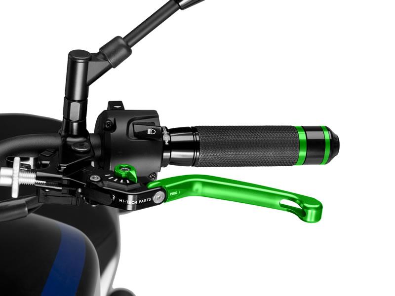 Puig Folding V3 Clutch Lever For Ducati 1098 2007-2008 - Green With Green Selector