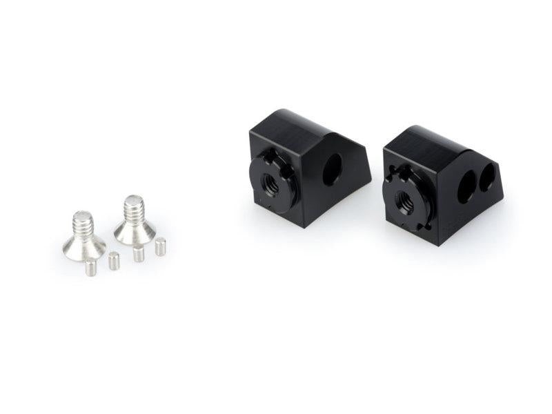Puig Pillion Adjustable Footpeg Adaptors For Honda CB1000 R Neo Sports Cafe 2018-2025 - Black