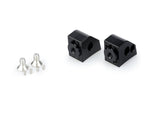Puig Pillion Adjustable Footpeg Adaptors For Honda CB1000 R Neo Sports Cafe 2018-2025 - Black