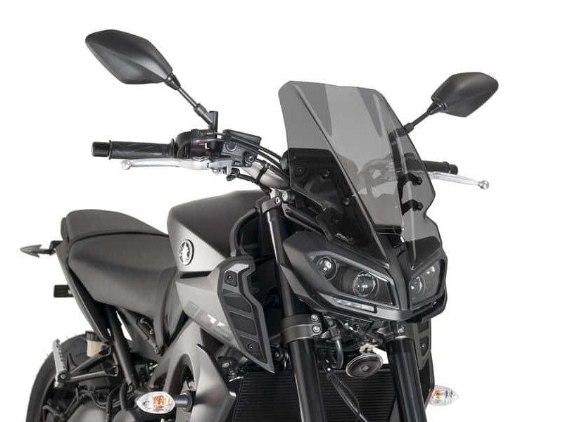 Puig New Generation Touring Screen For Yamaha MT-09 2017-2020 - Dark Smoke