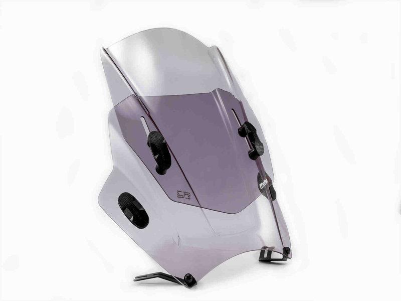 Puig Adjustable Twin Screen For Suzuki 125 XT 1999-2000 - Light Smoke