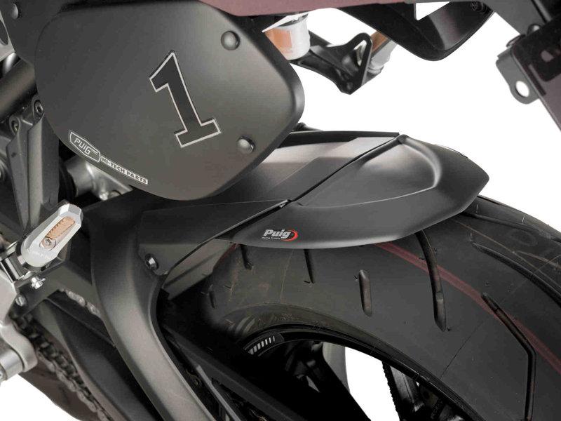 Puig Rear Mudguard Extender For Yamaha Tracer 9 2021-2024 - Matt Black