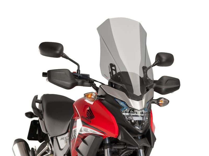 Puig Touring Screen For Honda CB500 X 2016-2024 - Light Smoke