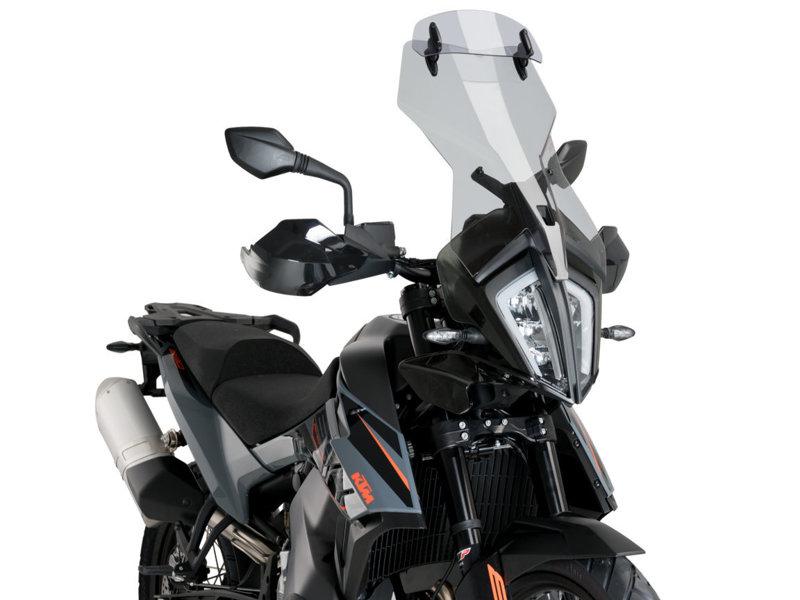 Puig Touring Screen With Extender For KTM 790 Adventure 2019-2020 - Light Smoke