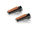 Puig Vintage Footpegs For KTM 1050 Adventure 2015-2016 - Black