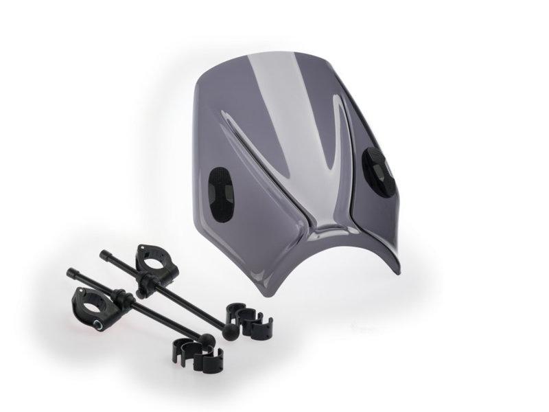 Puig Mito Screen For Suzuki 125 XT 1999-2000 - Dark Smoke