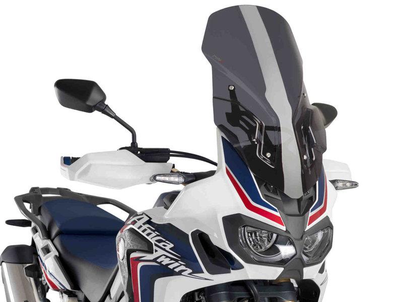 Puig Manual Screen Height Adjuster For Honda Africa Twin CRF1000L 2016-2019 - Black