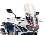 Puig Touring Screen For Honda Africa Twin CRF1000L 2016-2019 - Clear