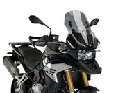 Puig Adjustable Touring Screen For BMW F750 GS 2018-2024 - Light Smoke