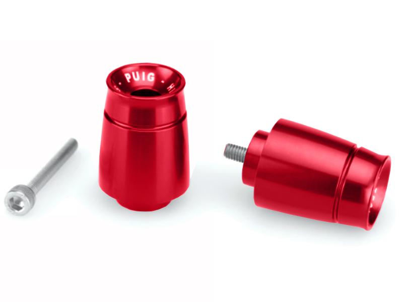 Puig Sport Bar Ends For Honda CB 500 Cup 1998-2004 - Red