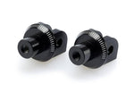 Puig Footpeg Adaptors For Suzuki GSX R 250 2017-2019 - Black
