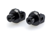 Puig Footpeg Adaptors For Suzuki GSX R 250 2017-2019 - Black