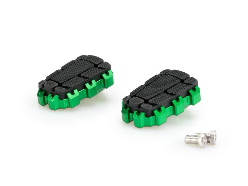 Puig Enduro 2 Footpegs For KTM 1050 Adventure 2015-2016 - Green