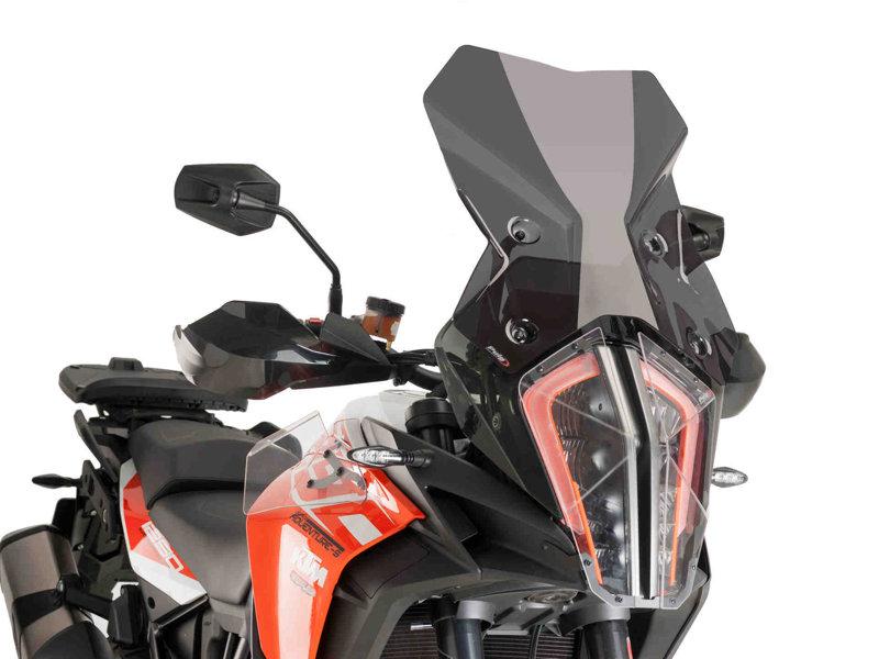 Puig Touring Screen For KTM 1290 Super Adventure R 2017-2020 - Dark Smoke