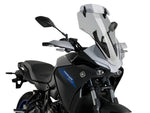 Puig Touring Screen With Extender For Yamaha Tracer 7 2021-2025 - Light Smoke