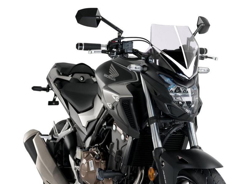 Puig New Generation Sport Screen For Honda CB500 F 2016-2024 - Clear