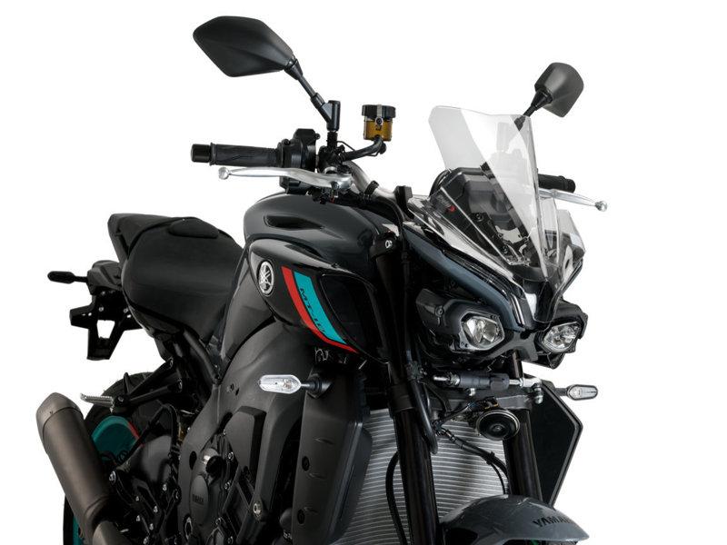 Puig New Generation Sport Screen For Yamaha MT-10 2022-2025 - Clear