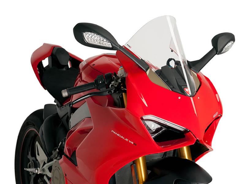 Puig Racing Screen For Ducati Panigale V2 2020-2024 - Clear