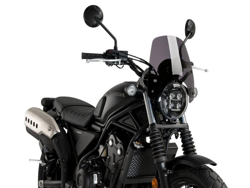 Puig New Generation Sport Screen For Honda CL500 2023-2025 - Dark Smoke