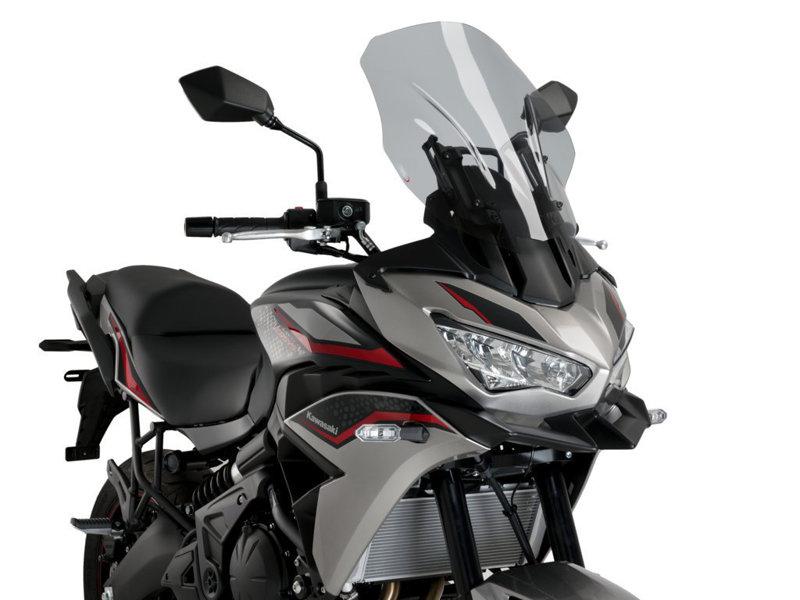 Puig Touring Screen For Kawasaki Versys 650 2022-2025 - Light Smoke