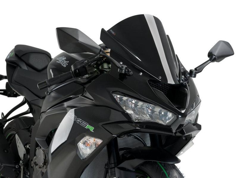 Puig Z-Racing Screen For Kawasaki ZX-10R 2008-2010 - Black