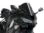 Puig Z-Racing Screen For Kawasaki ZX-10R 2008-2010 - Black