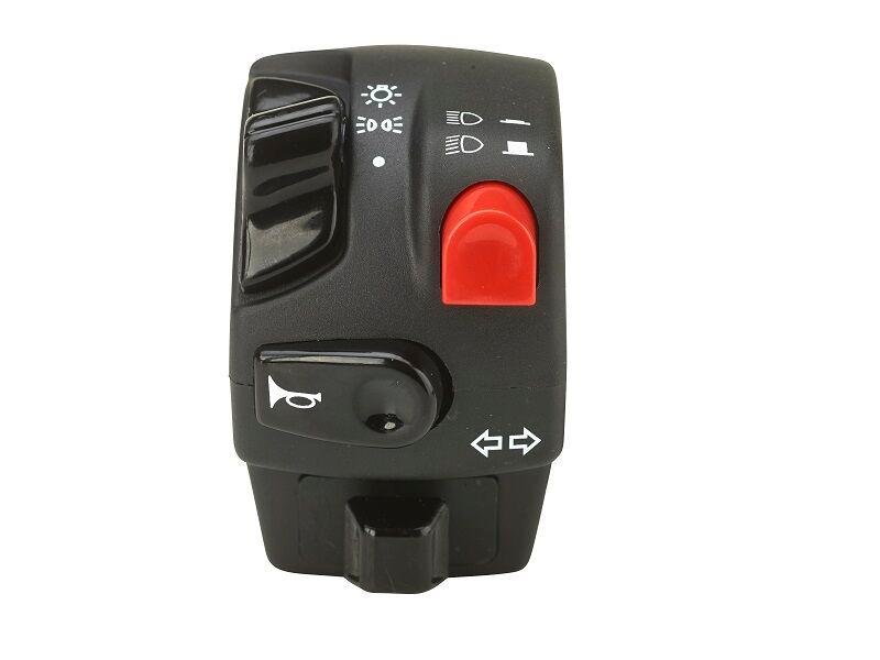 Domino Handlebar Switch For Gas Gas HP-Wild 450 2003-2007 Left - Black