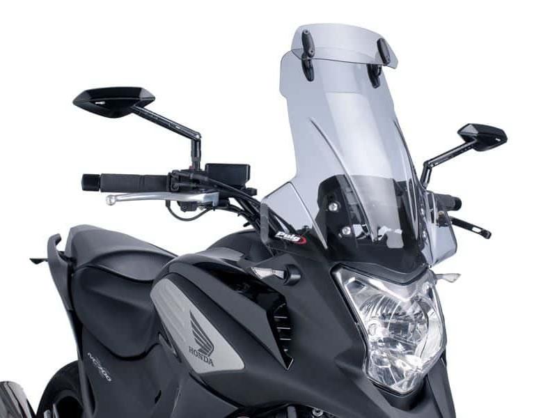Puig Touring Screen With Extender For Honda NC700 X 2012-2013 - Clear