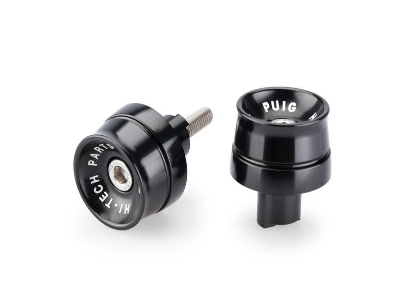 Puig Speed Bar Ends For Kawasaki Ninja 650 2020-2025 - Black