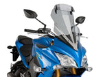 Puig Touring Screen With Extender For Suzuki GSX S 1000 F 2015-2020 - Light Smoke