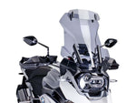 Puig Touring Screen With Extender For BMW R1200 GS 2013-2018 - Light Smoke