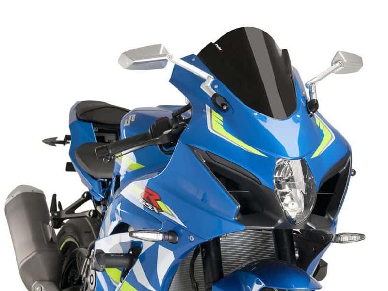 Puig Z-Racing Screen For Suzuki GSX R 1000 2017-2021 - Black