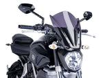 Puig New Generation Touring Screen For Yamaha MT-07 2014-2017 - Dark Smoke