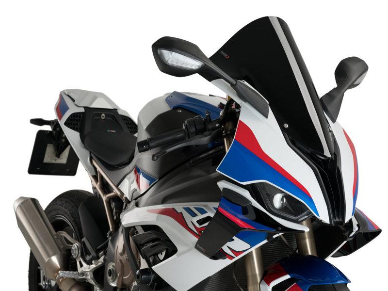 Puig Downforce Spoilers For BMW S1000 RR 2019-2022 - Black