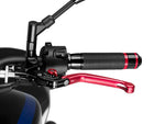 Puig Folding V3 Clutch Lever For Ducati 1098 2007-2008 - Red With Red Selector