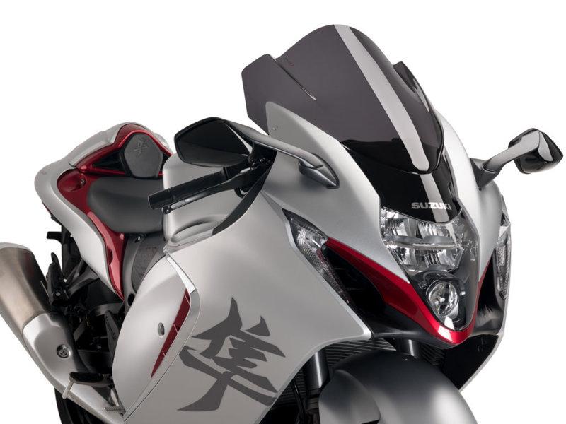 Puig Z-Racing Screen For Suzuki GSX R 1300 Hayabusa 2021-2025 - Light Smoke