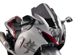 Puig Z-Racing Screen For Suzuki GSX R 1300 Hayabusa 2021-2025 - Light Smoke
