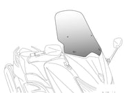 Puig V-Tech Line Touring Screen For Honda Forza 750 2021-2024 - Clear