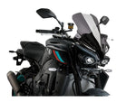 Puig New Generation Touring Screen For Yamaha MT-10 2022-2025 - Dark Smoke