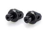 Puig Pillion Footpeg Adaptors For Triumph Bonneville Speedmaster 2021-2025 - Black