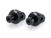 Puig Pillion Footpeg Adaptors For Triumph Bonneville Speedmaster 2021-2025 - Black